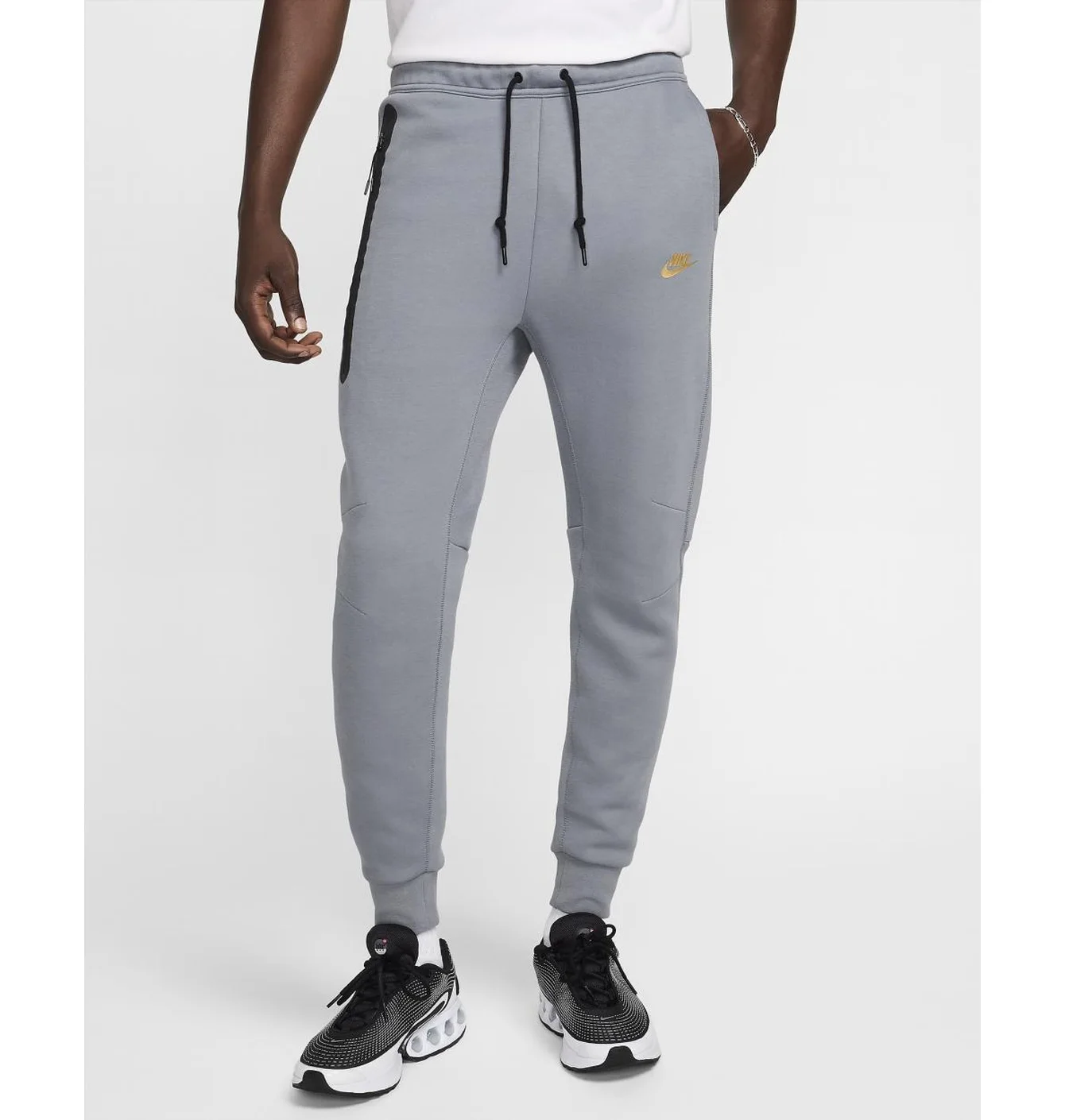 Штани чоловічі Nike Sportswear Tech Fleece Grey FZ4710-065
