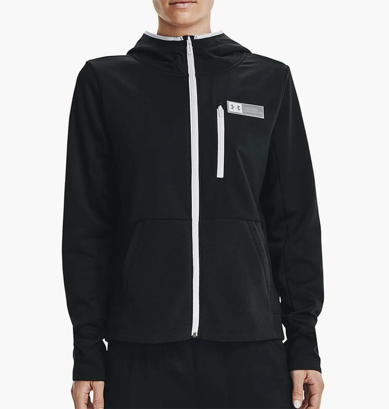 Куртка жіноча Under Armour Plus Training Hoody Black 1365875-001