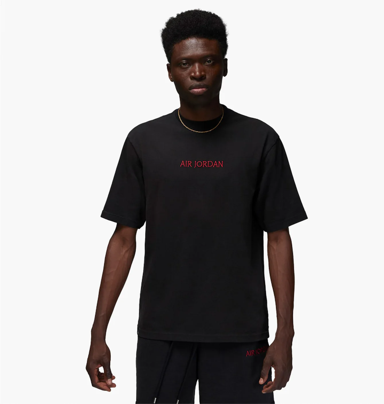 Jordan Wordmark Black Tee