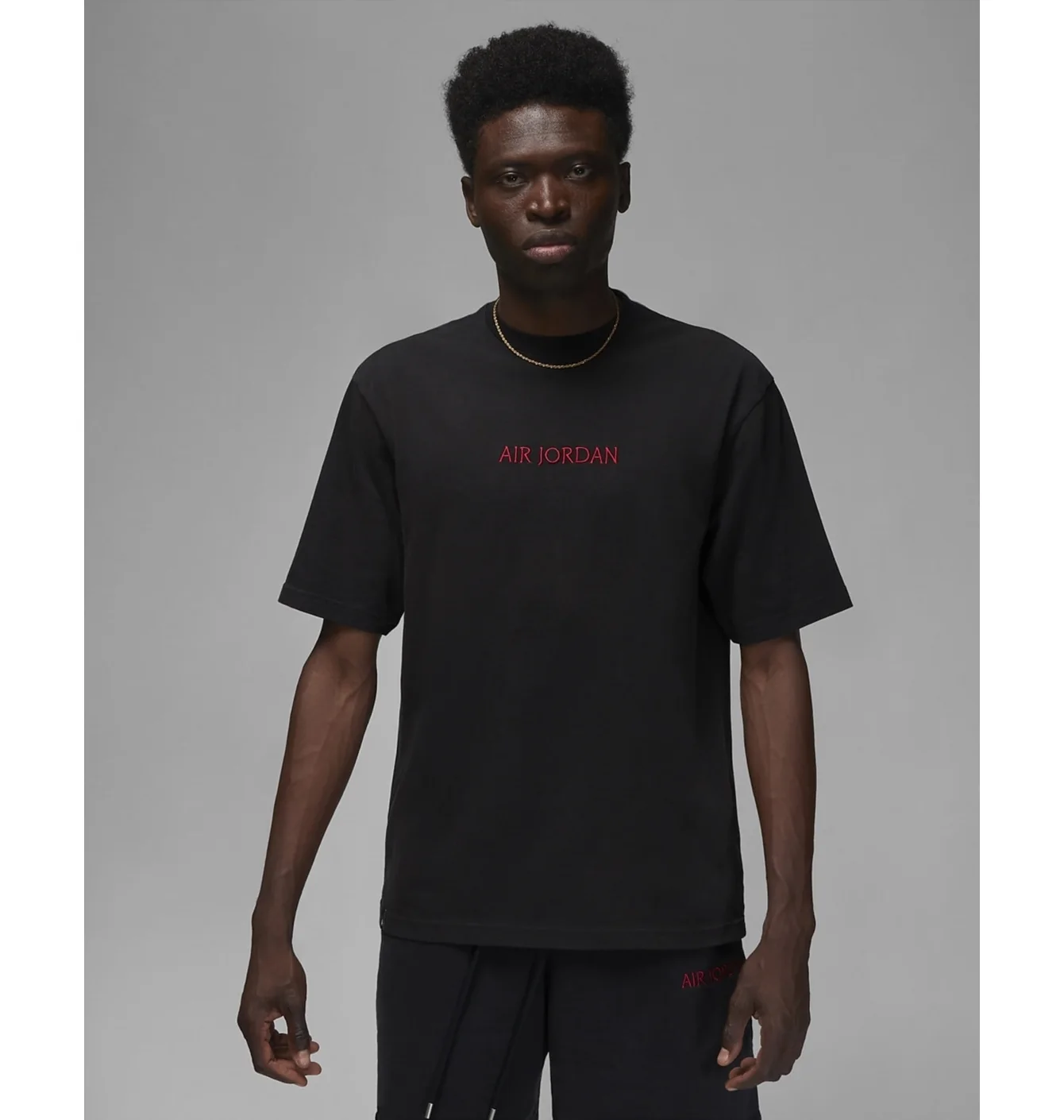 Jordan Wordmark Black Tee