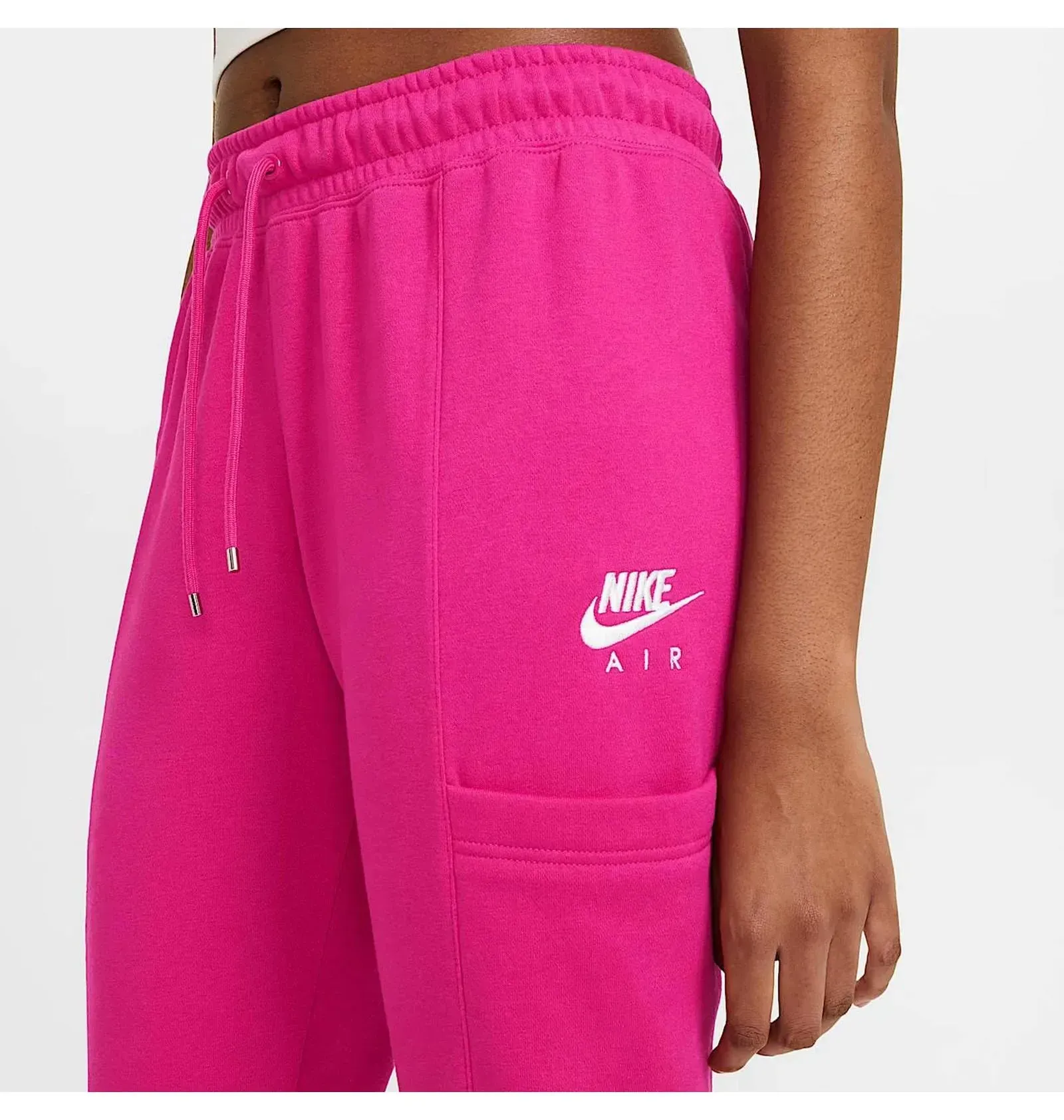 Спортивний костюм жіночий Nike Nsw Air Fz Flc Pink (CZ8618-615__CZ8626-615)