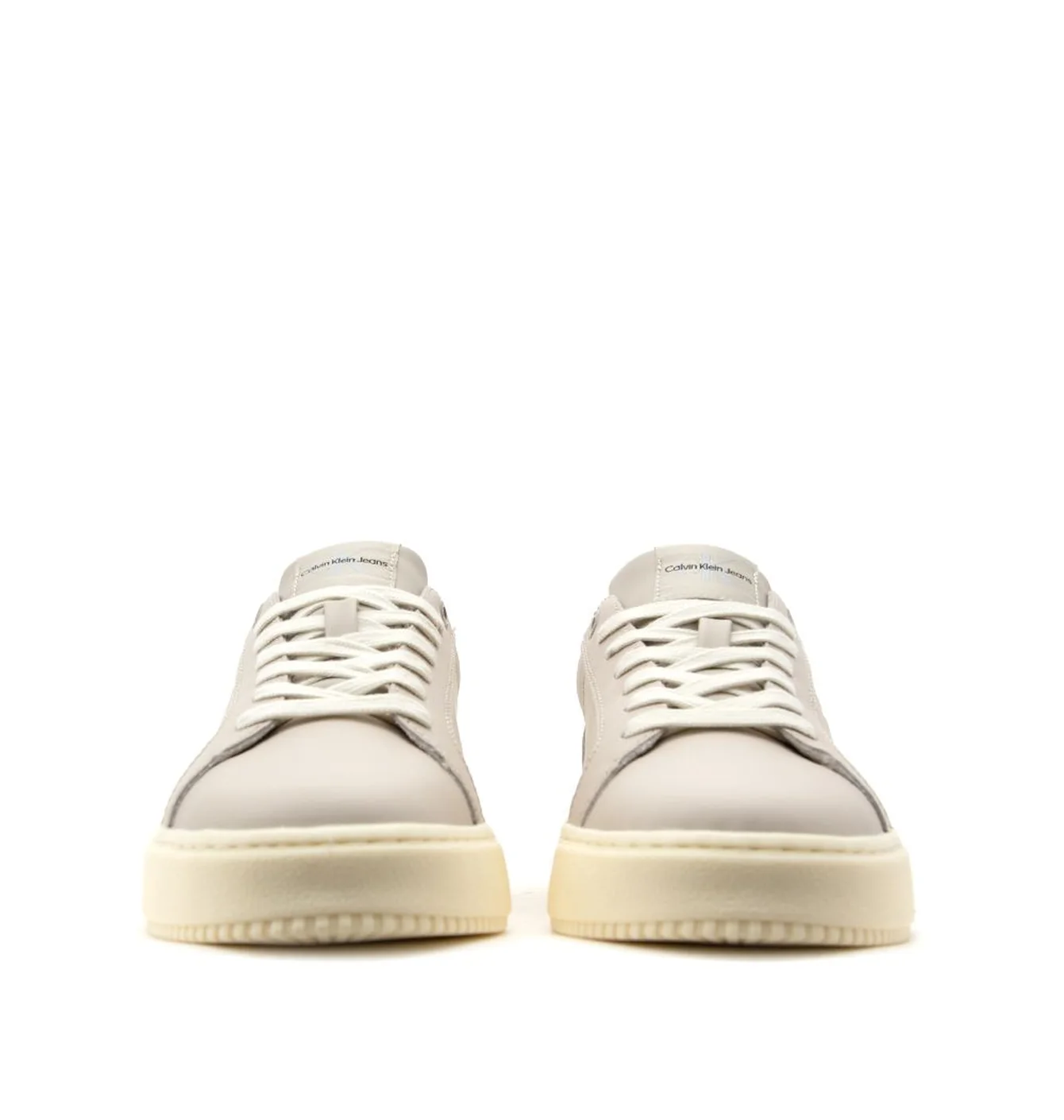 Calvin Klein Jeans Chunky Cupsole Laceup Lth Pearl