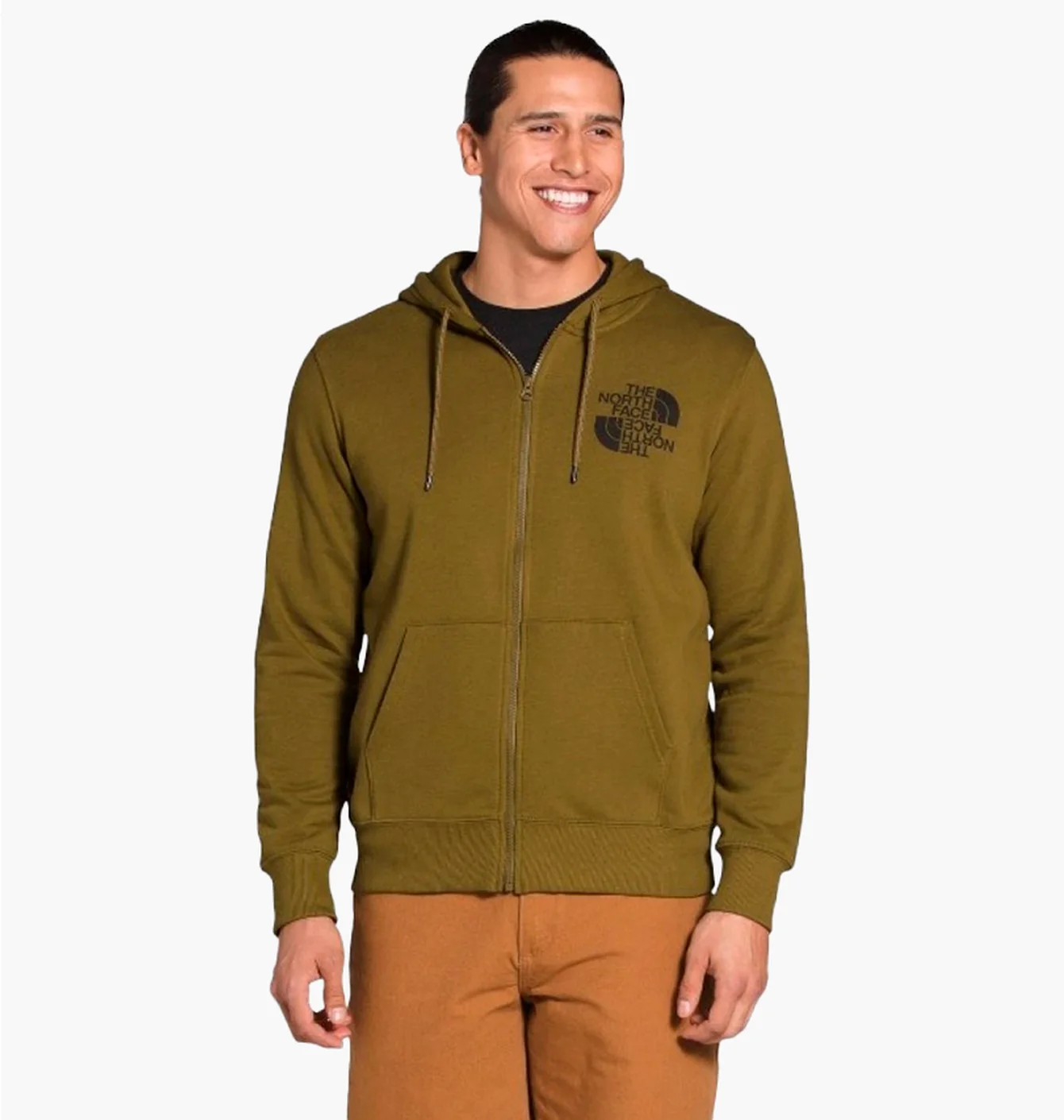 TNF DOUBLE DOME ZIP  GREEN