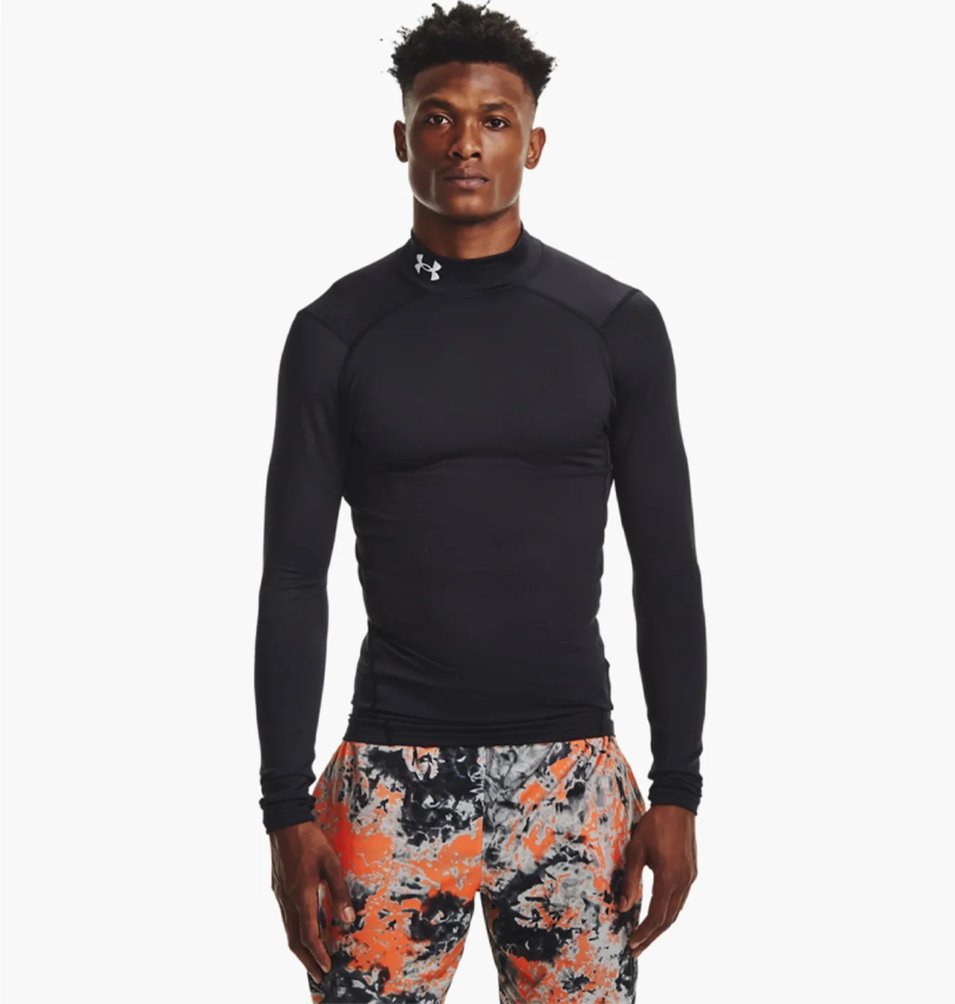 Термобілизна чоловіча Under Armour Coldgear Comp Mock Black 1366072-001