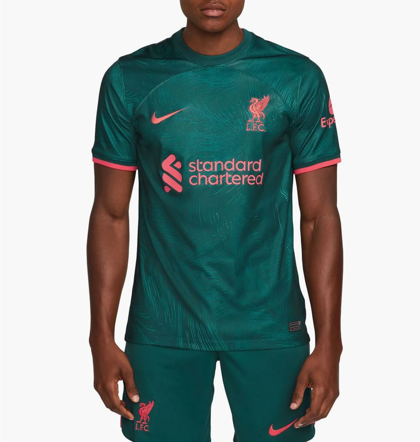 Футболка чоловіча Nike Lfc M Nk Df Stad Jsy Ss 3R 2022/23 Green Dm1835-377