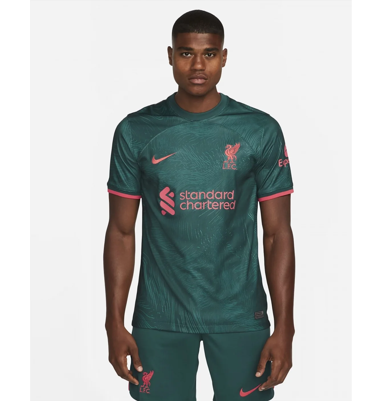 Футболка чоловіча Nike Lfc M Nk Df Stad Jsy Ss 3R 2022/23 Green Dm1835-377