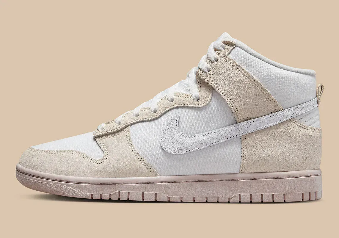 Кросівки Nike Dunk Hi (бежеві)