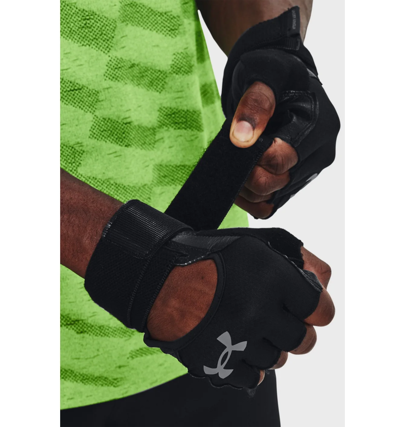 Рукавиці чоловічі Under Armour Weightlifting Gloves Black 1369830-001