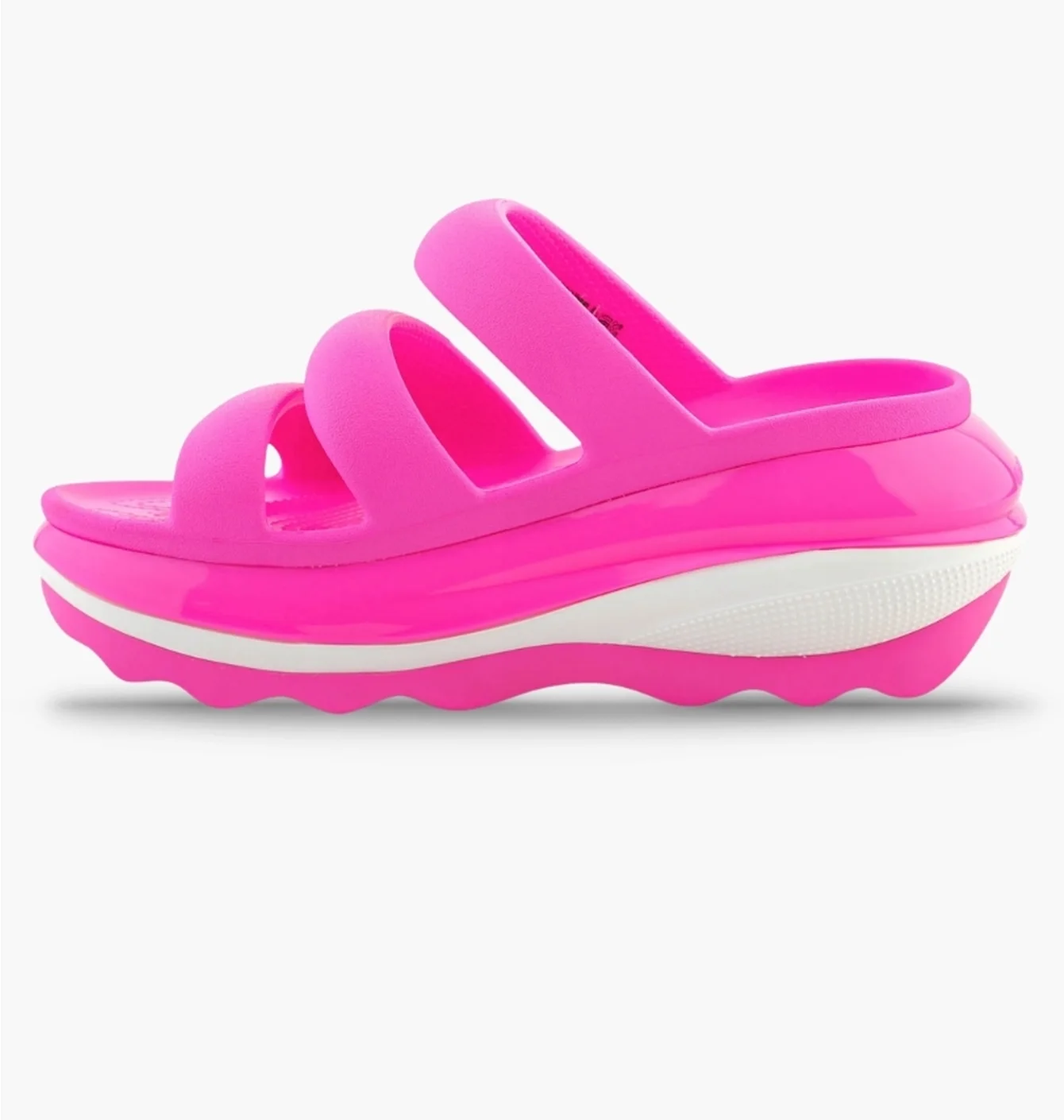 Сандалі жіночі CROCS Mega Crush Triple Strap Pink 209842-6TW