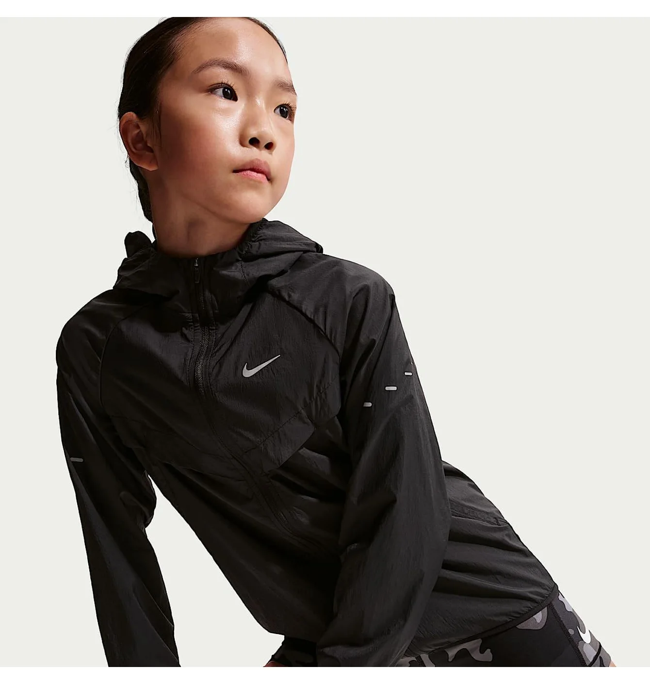 Куртка дитяча Nike Stride Kids Repel U V Training Jacket Black IO4566-010