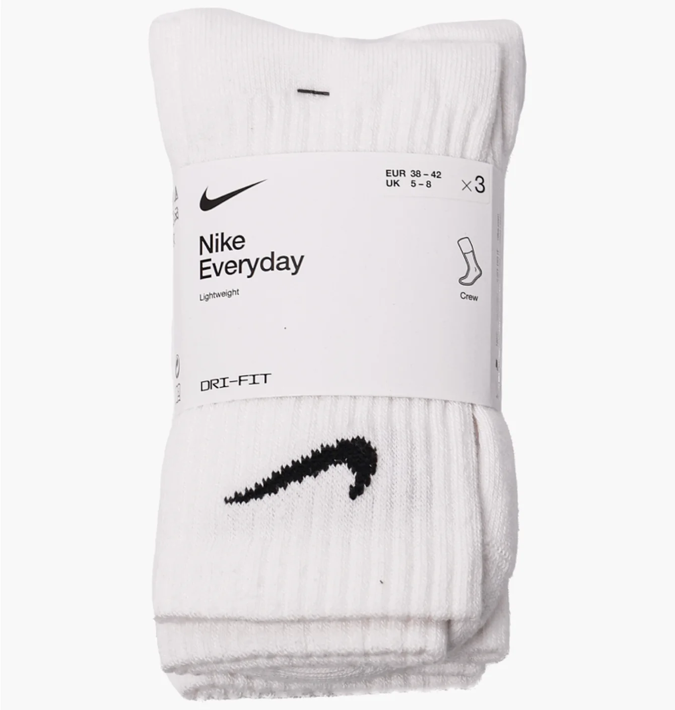 Nike Everyday Lightweight Crew 3Pak