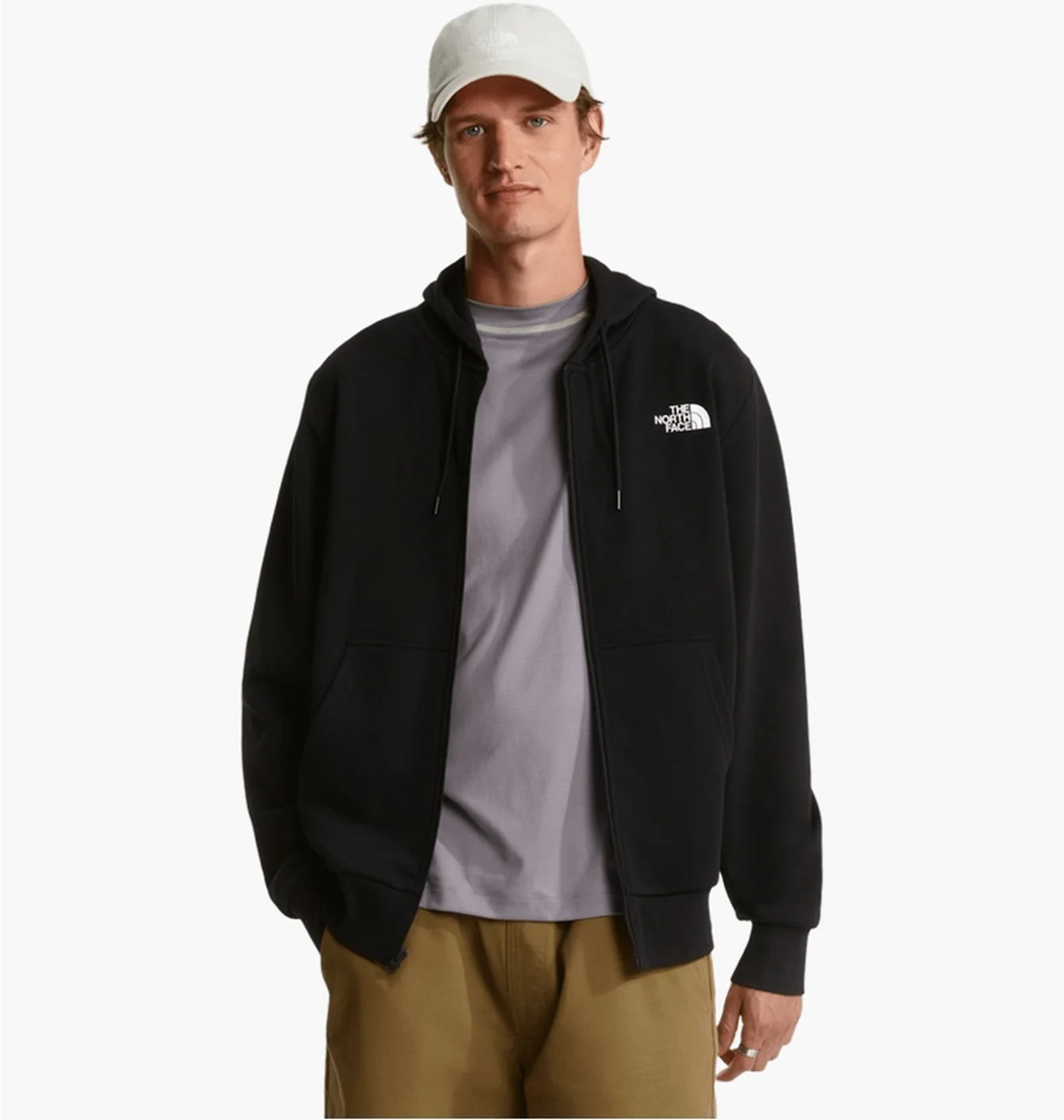 Толстовка чоловіча The North Face Simple Dome Light Full-Zip Black NF0A8GQ7JK3