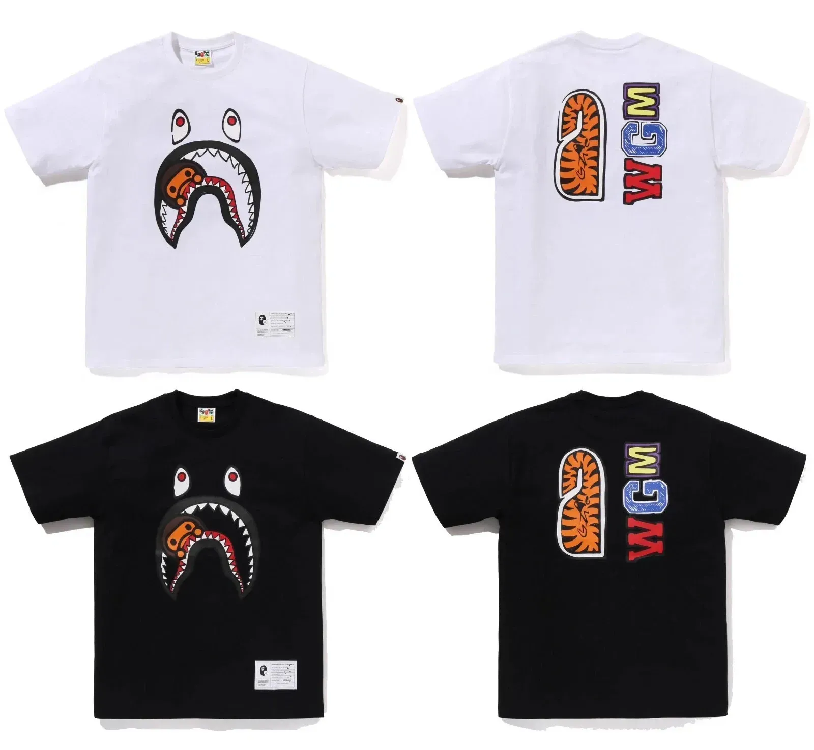 Bape x Joshua Vides Milo Shark Tee