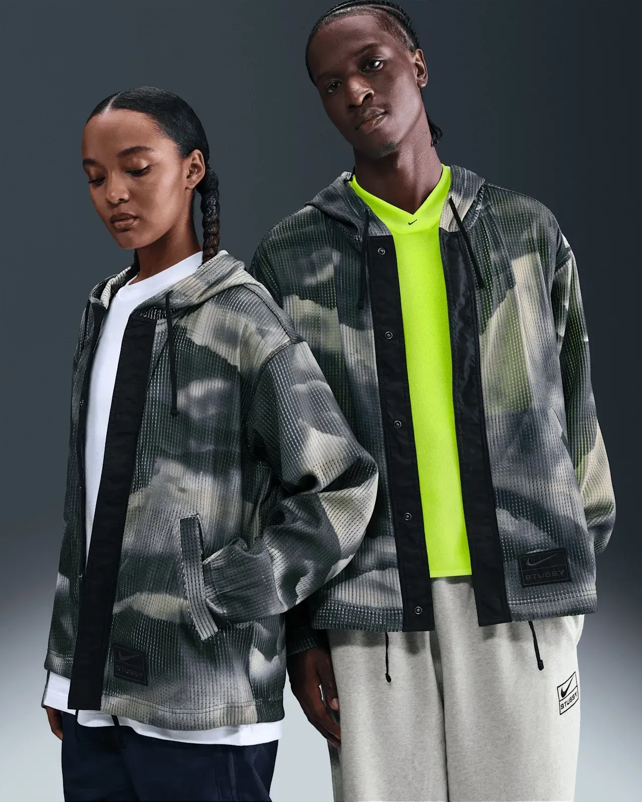 Кофта унісекс Nike X Stüssy Ghillie All-Over Print Hoodie (HQ8537-900)