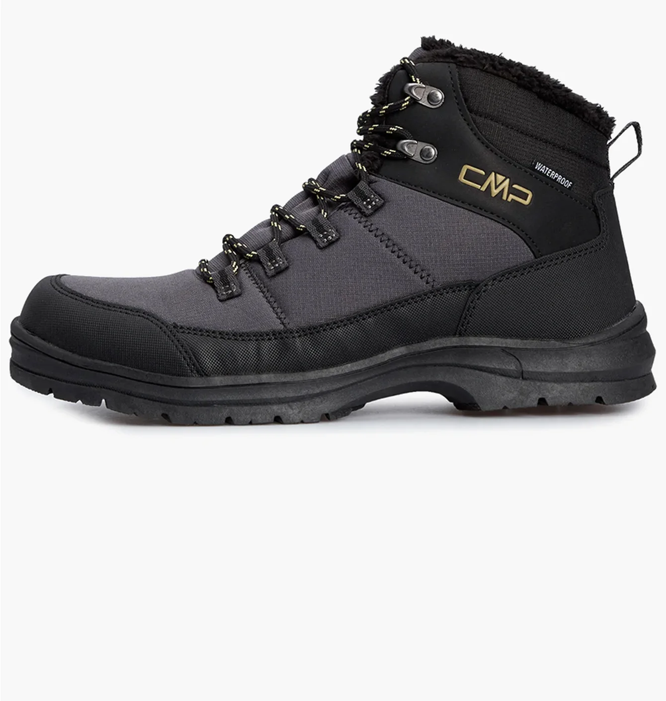 Черевики чоловічі Cmp Annuuk Snowboot Wp Grey/Black 31Q4957-00Qm