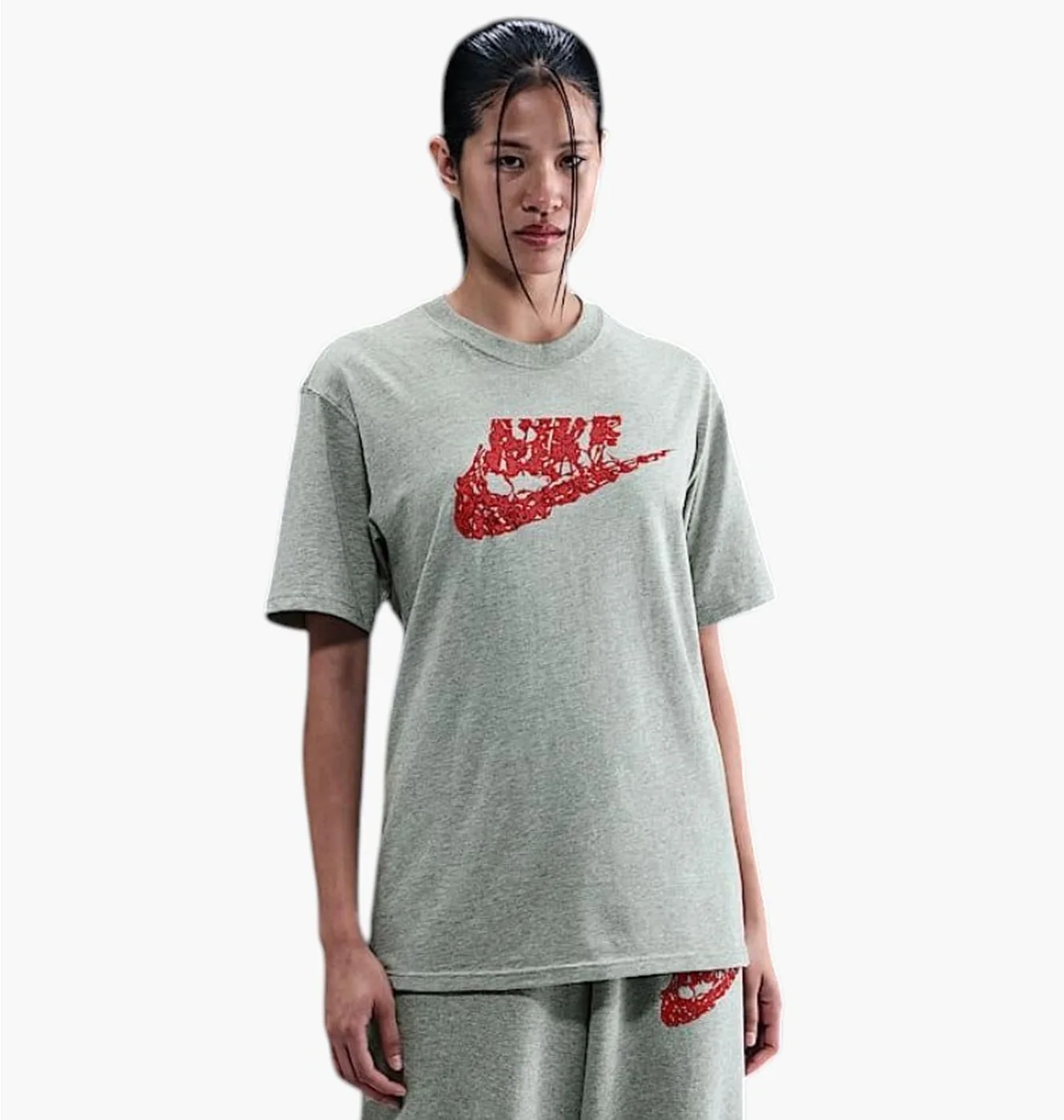 Футболка чоловіча Nike X Stranger Things Grey IB8068-063