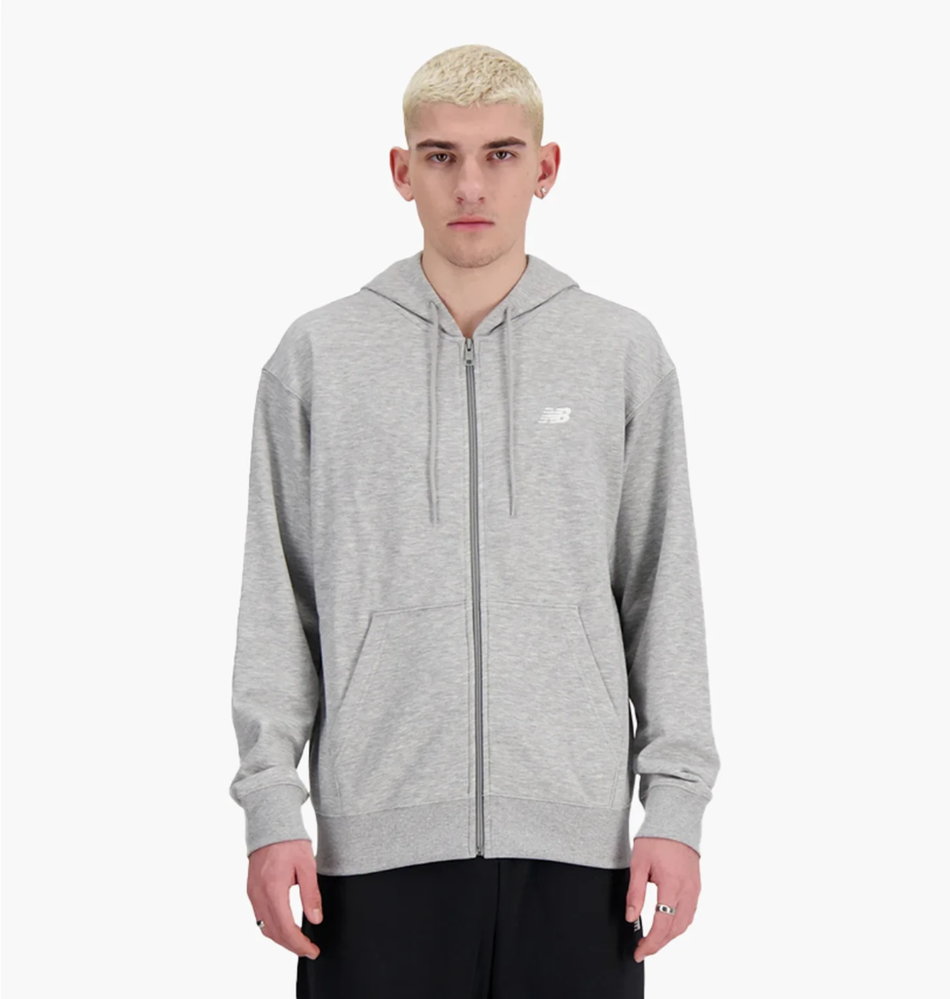 NB Stacked Logo / Grey