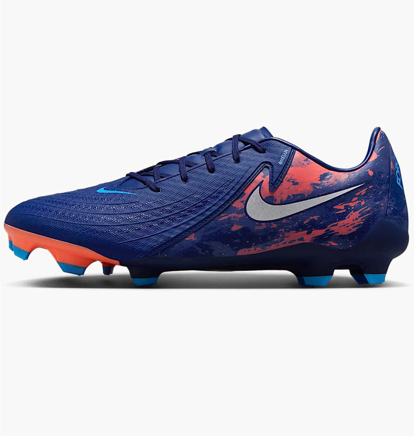 Бутси унісекс Nike Phantom Gx Ii Academy Fg/Mg Eh Blue HF1609-400