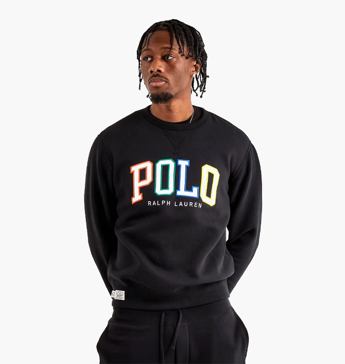Polo Ralph Lauren RL Fleece Logo Sweatshirt Black
