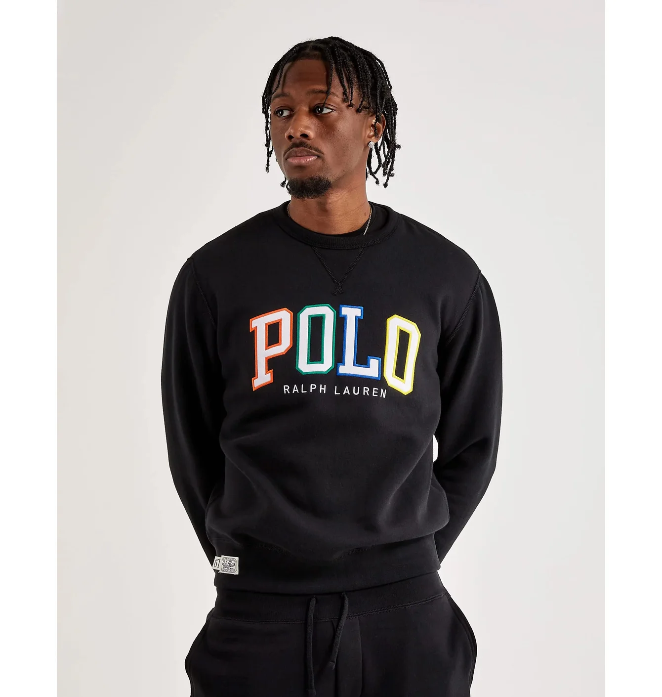 Polo Ralph Lauren RL Fleece Logo Sweatshirt Black
