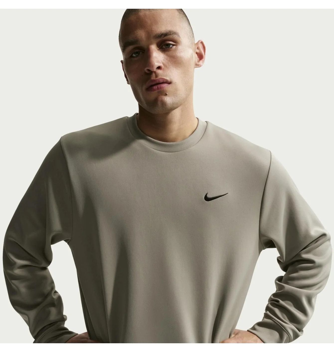 Світшот чоловічий Nike Df Uv Flex Flc Olive IF2977-320