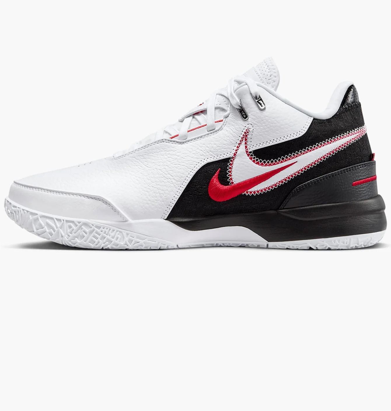 Кросівки унісекс Nike Lebron Nxxt Gen Ampd Basketball Shoes White/Black FJ1566-100