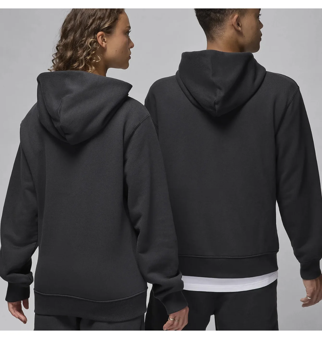 Jordan Wordmark Grafit Hoodie