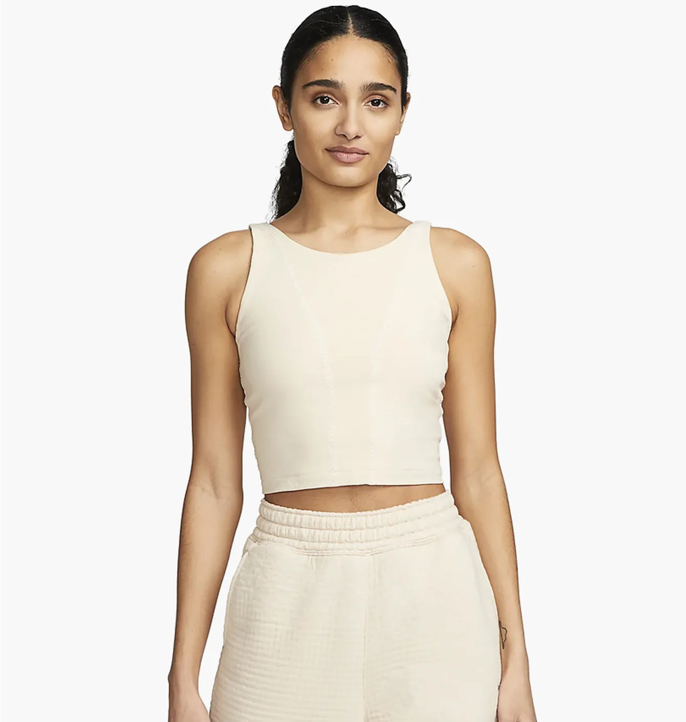 W NY DF LUXE CROP TANK NV