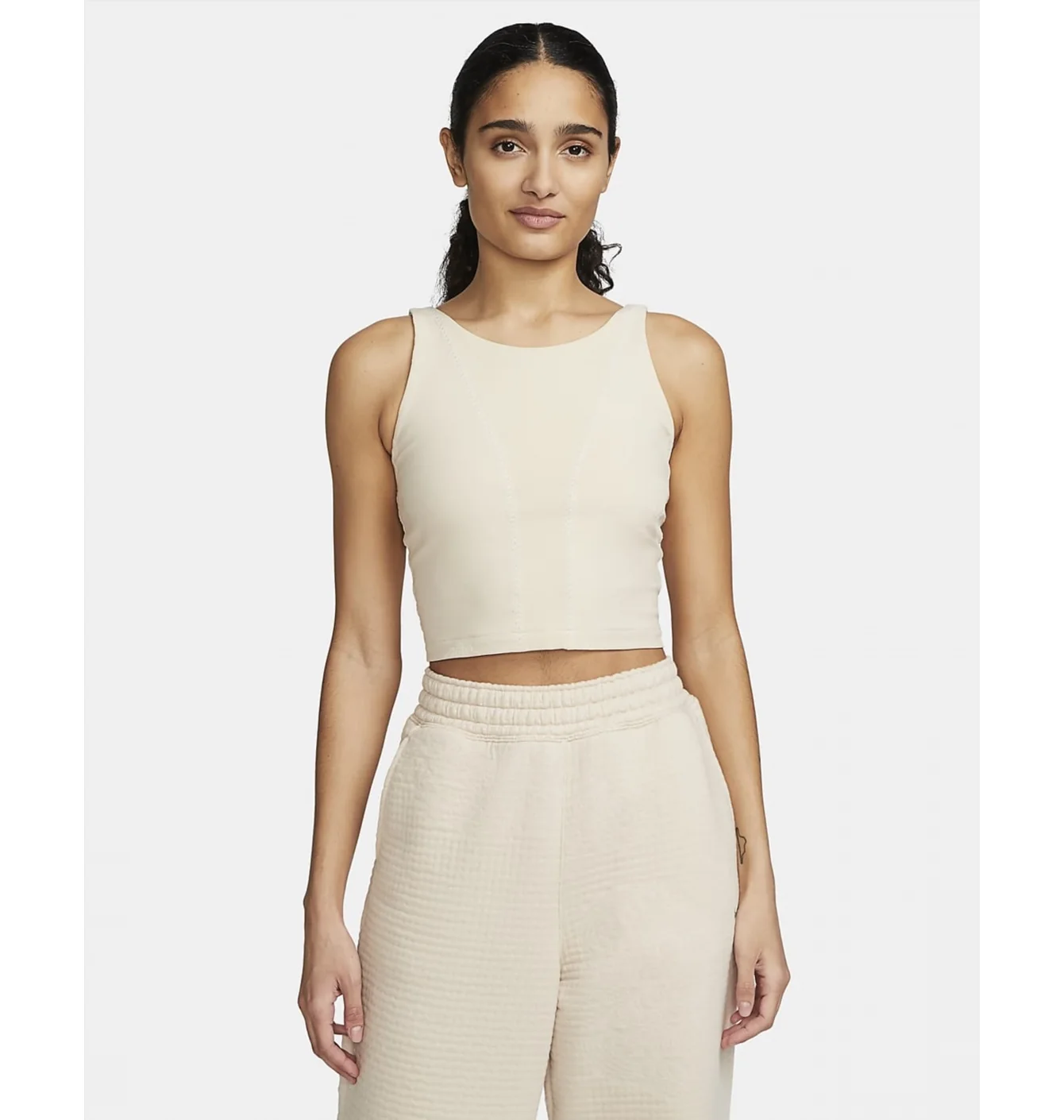 W NY DF LUXE CROP TANK NV