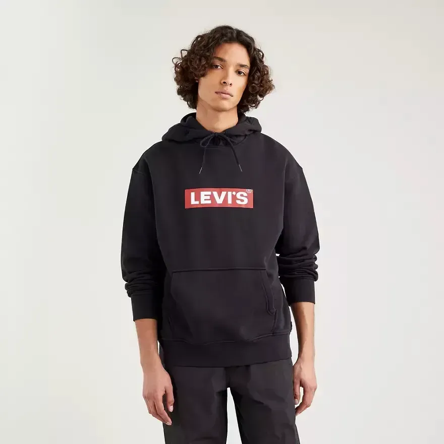 LEVI'S Men's logo printed hoodie