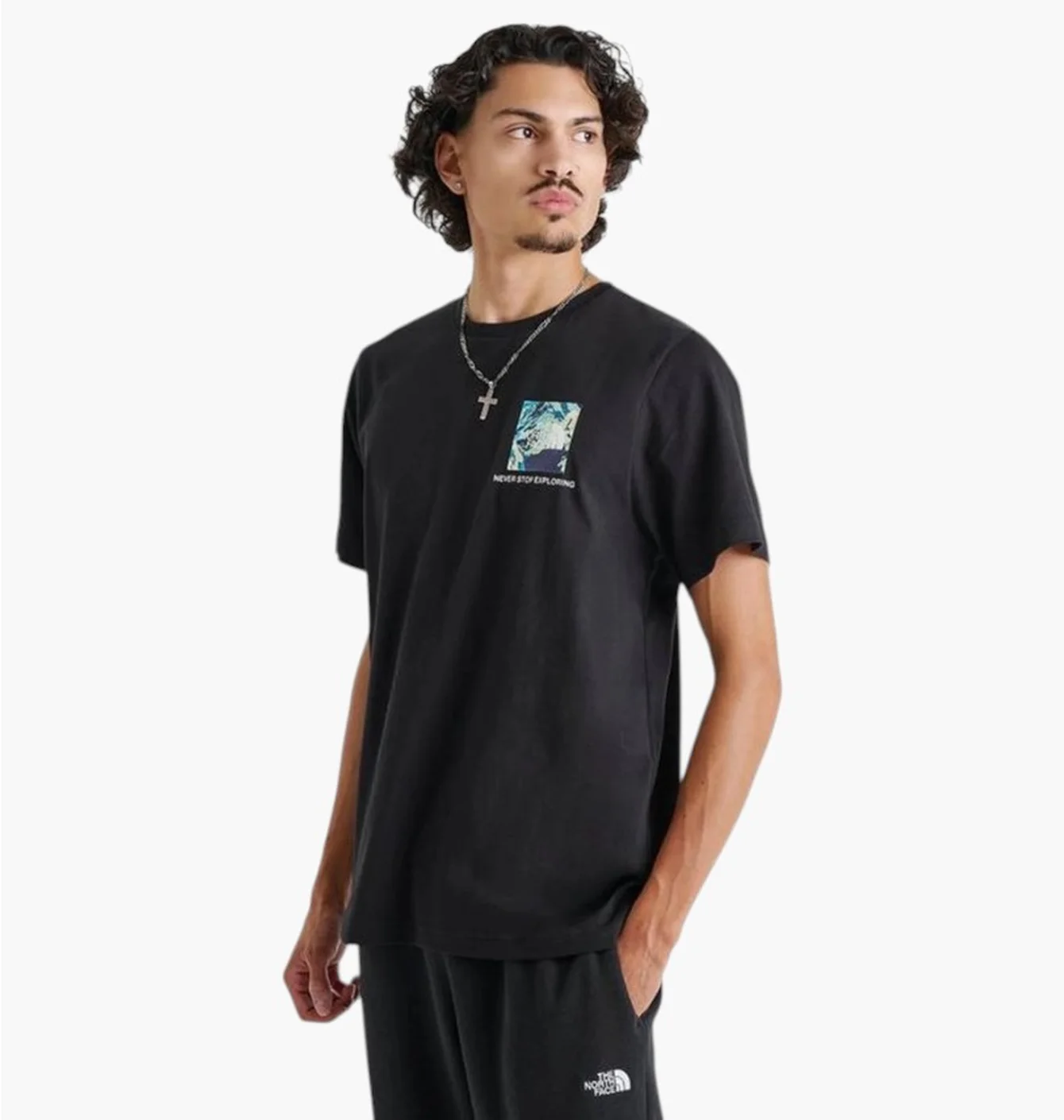 Футболка чоловіча The North Face Heat Map Graphic Black NF0A8GCU