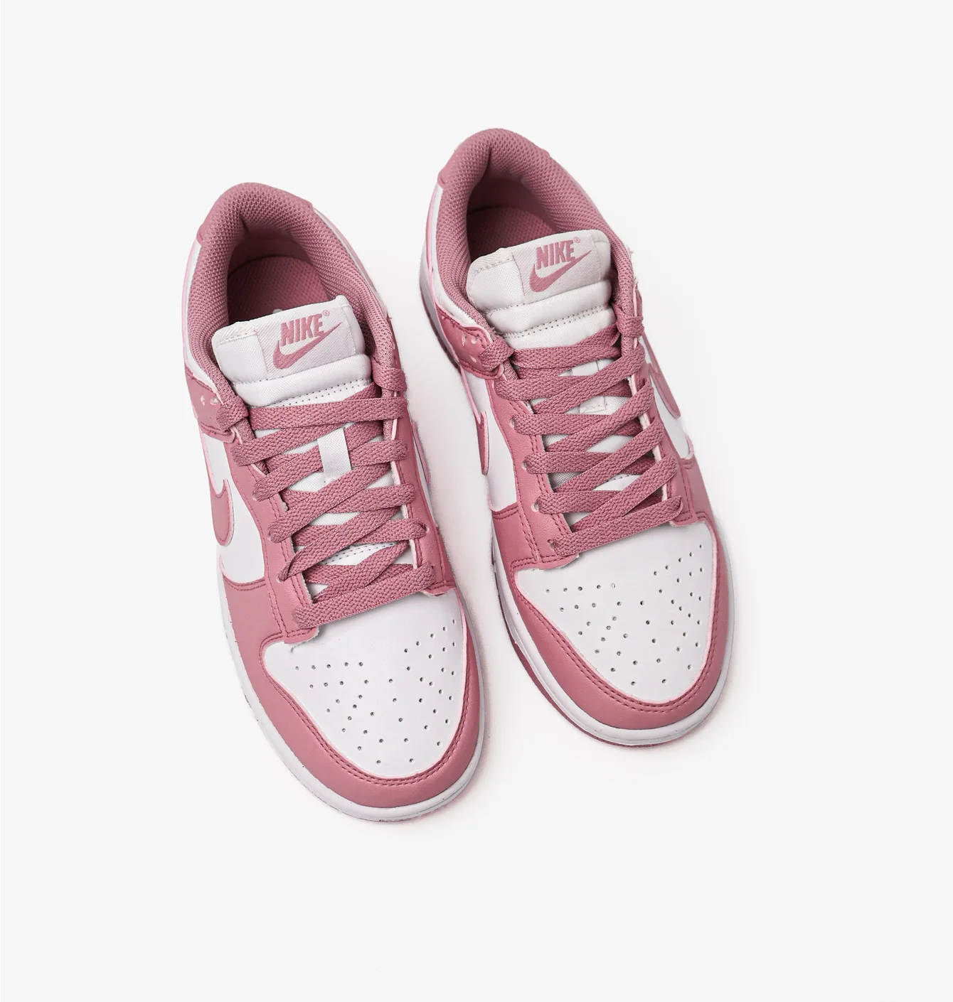 Кросівки жіночі Nike Dunk Low Next Nature White/Pink DD1873-112