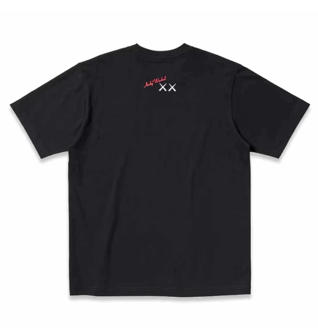 Футболка Uniqlo Kaws Warhol Black Kaws RoboCat (Uniqlo KAWS + Warhol UT Graphic T-Shirt Roboto)