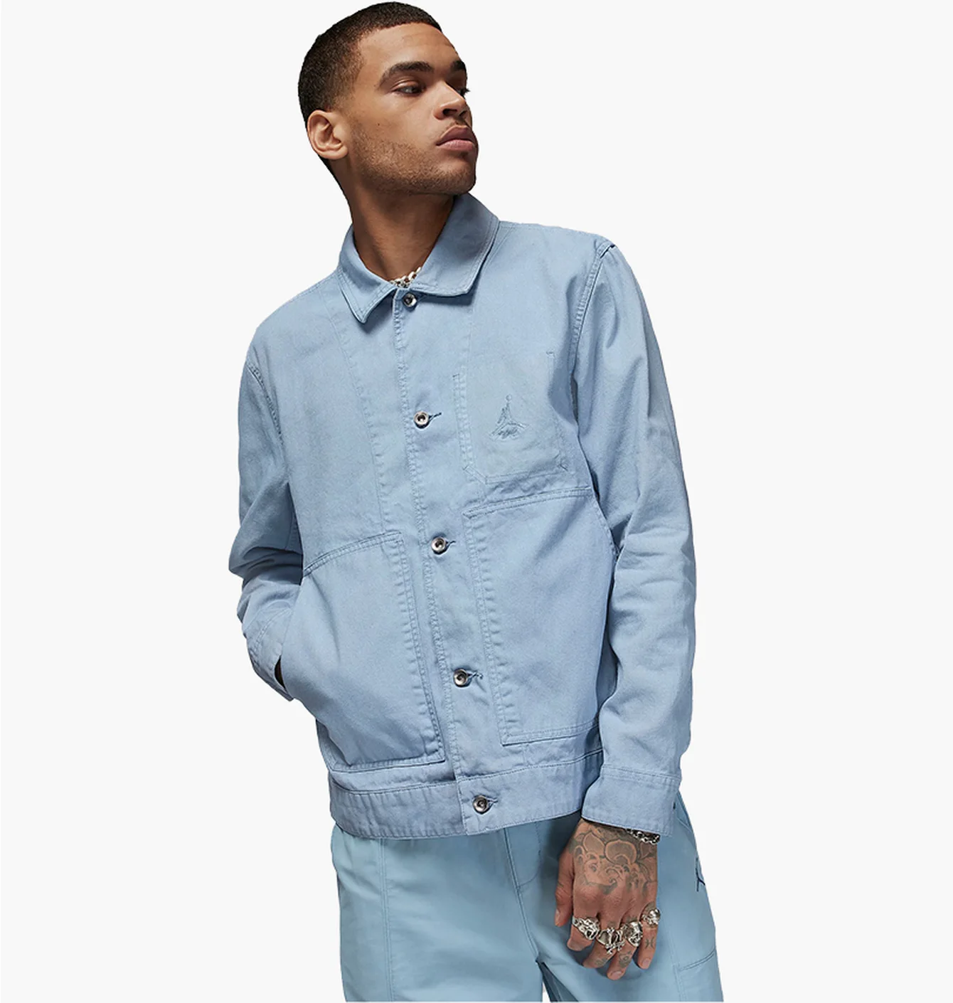 Куртка чоловіча Air Jordan Chicago Essentials Light Blue FN4527-436