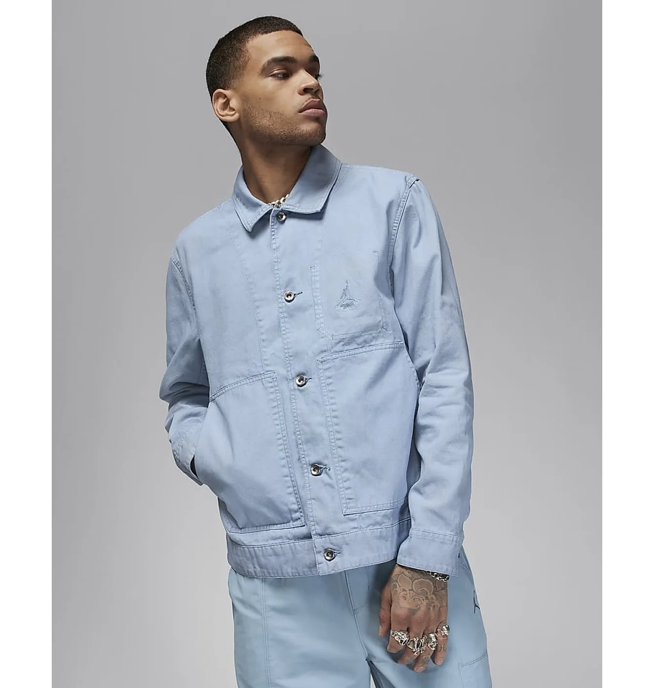 Куртка чоловіча Air Jordan Chicago Essentials Light Blue FN4527-436