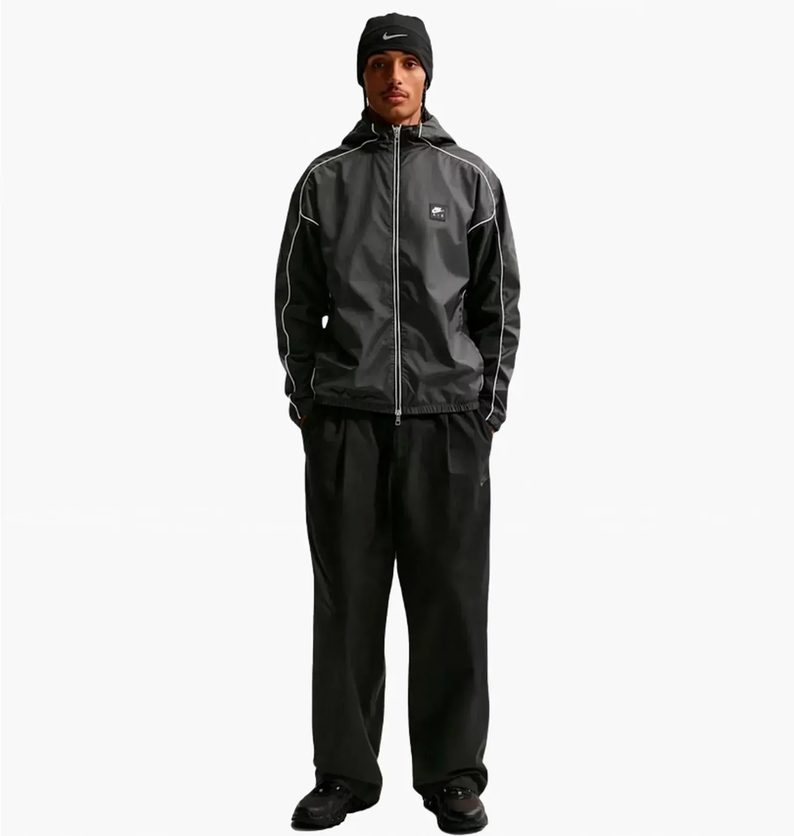 Спортивний костюм чоловічий Nike Air Hybrid Black (IO0558-010__IO0570-010)
