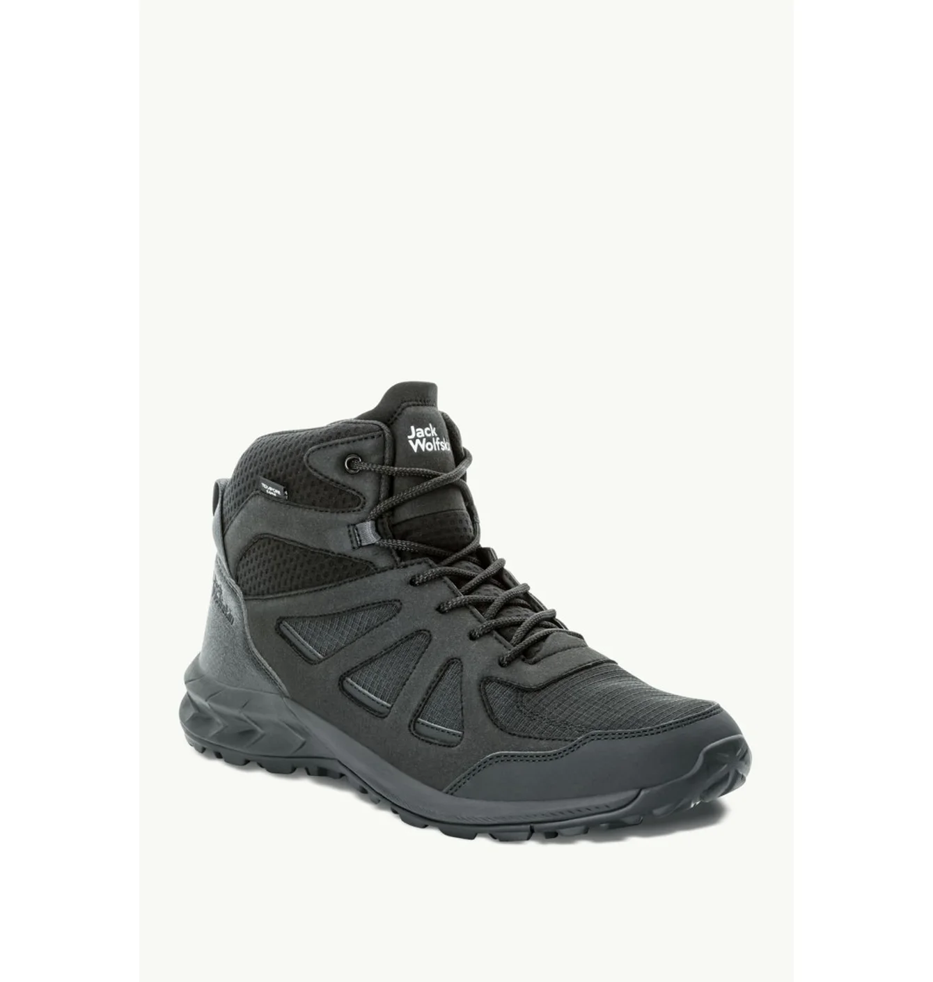 Черевики чоловічі Jack Wolfskin Woodland 2 Texapore Black 4051261-6000