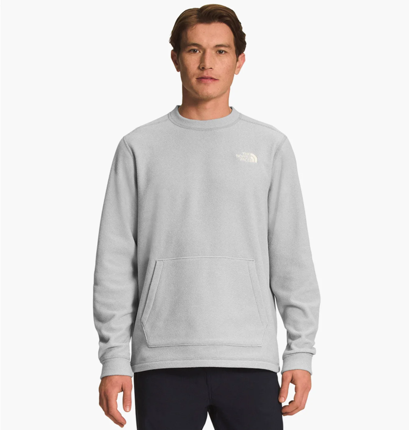 The North Face Textured Cap Rock Long-Sleeve Sweatshirt