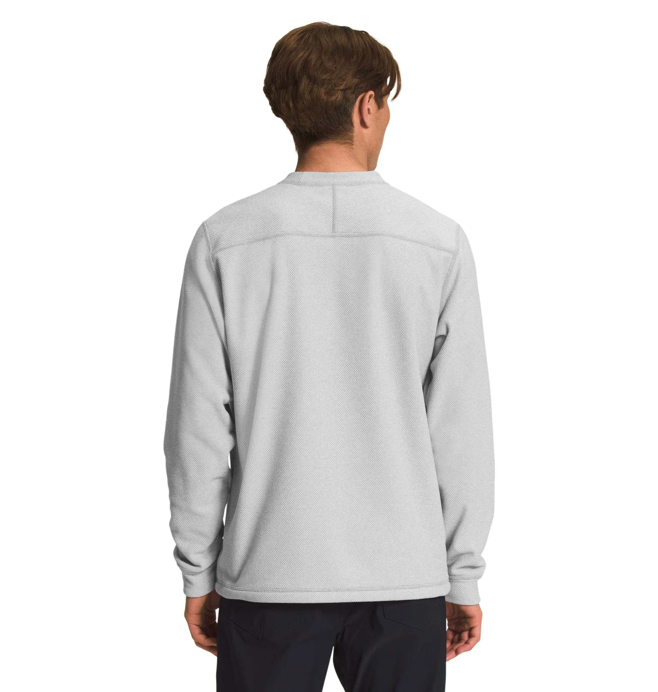 The North Face Textured Cap Rock Long-Sleeve Sweatshirt