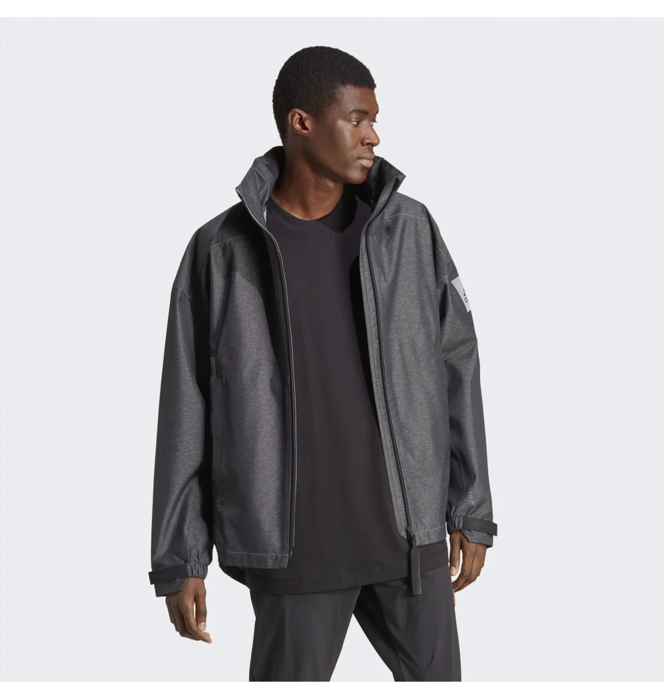Куртка Adidas MYSHELTER Rain Jacket (сіра)