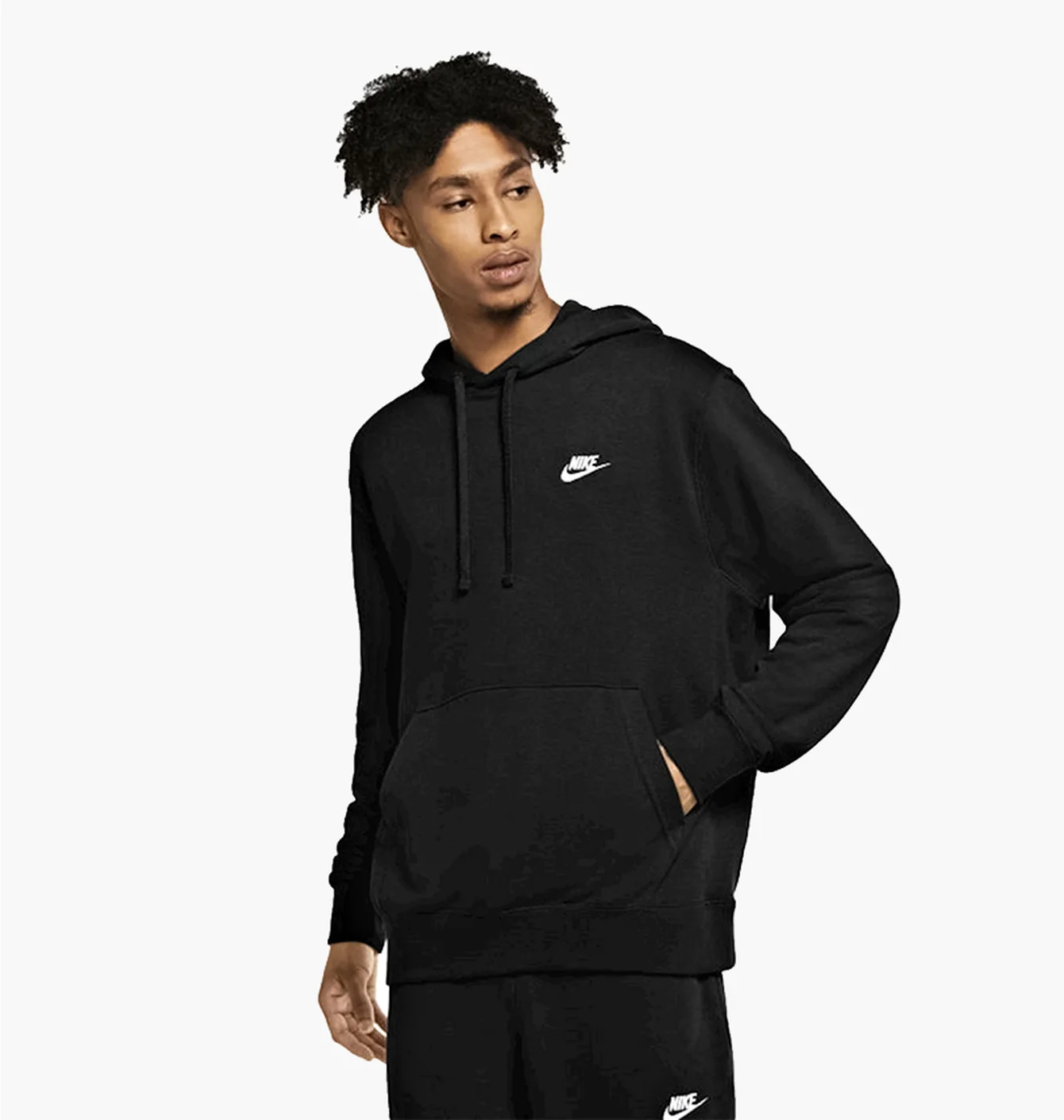 Худі чоловіче Nike Sportswear Club Black CZ7857-010
