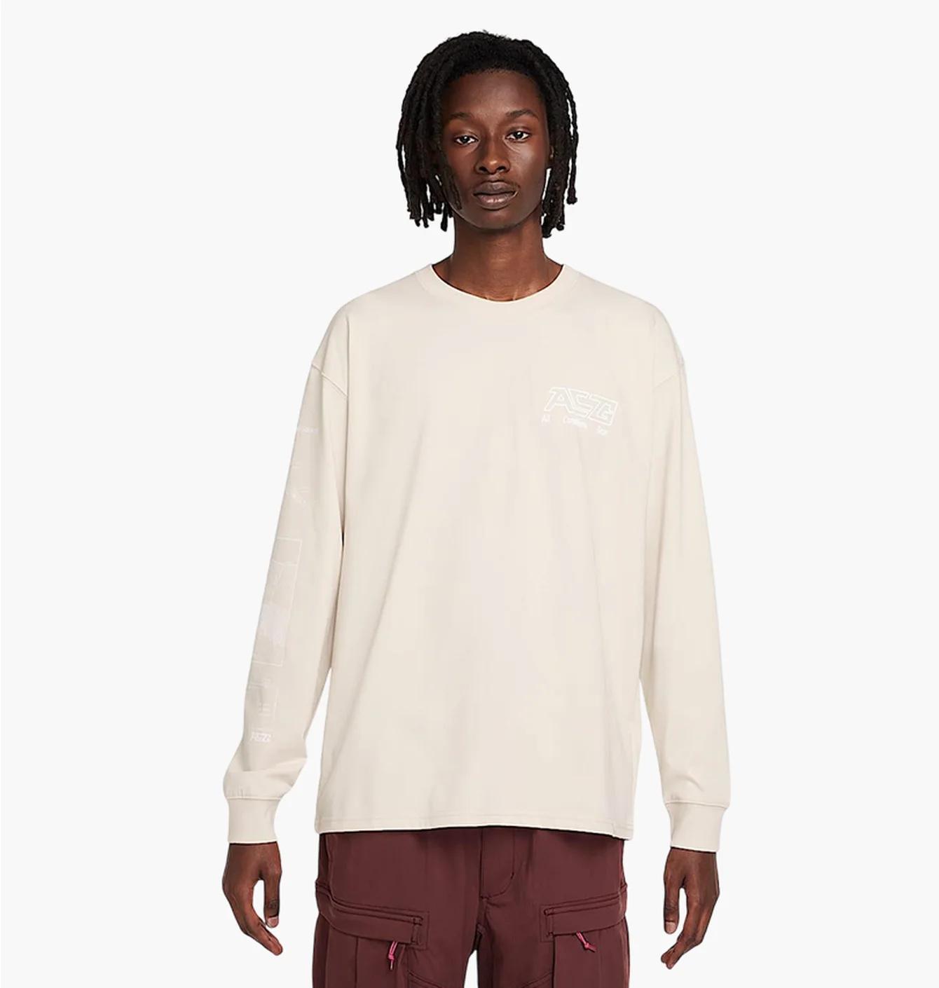 Лонгслив Nike Acg Beige