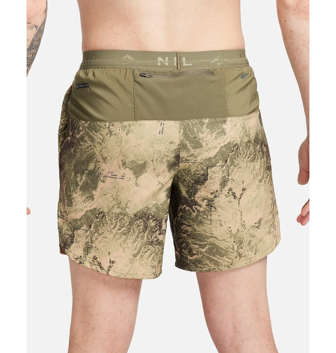 M NK DF STRIDE 7BF SHORT AOP