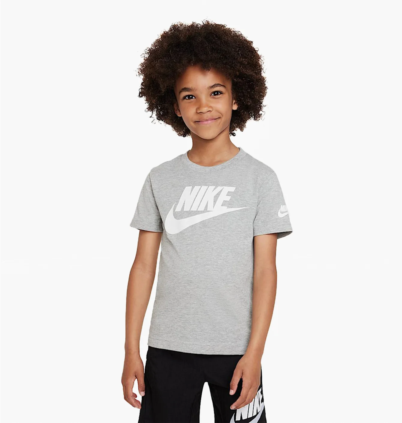 Футболка дитяча Nike Futura Evergreen Kids T-Shirt Grey 86J575-042