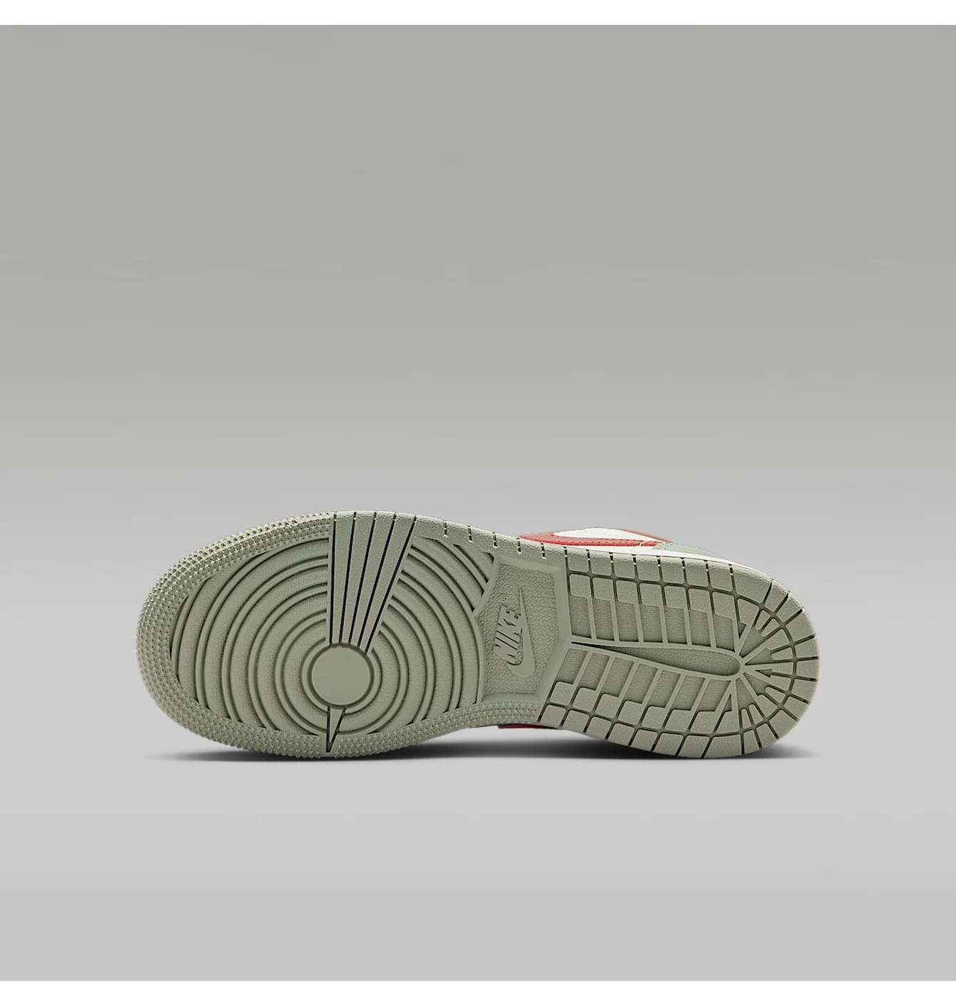 Кросівки дитячі Air Jordan 1 Low Gs Sail Jade Horizon Green/White 553560-133