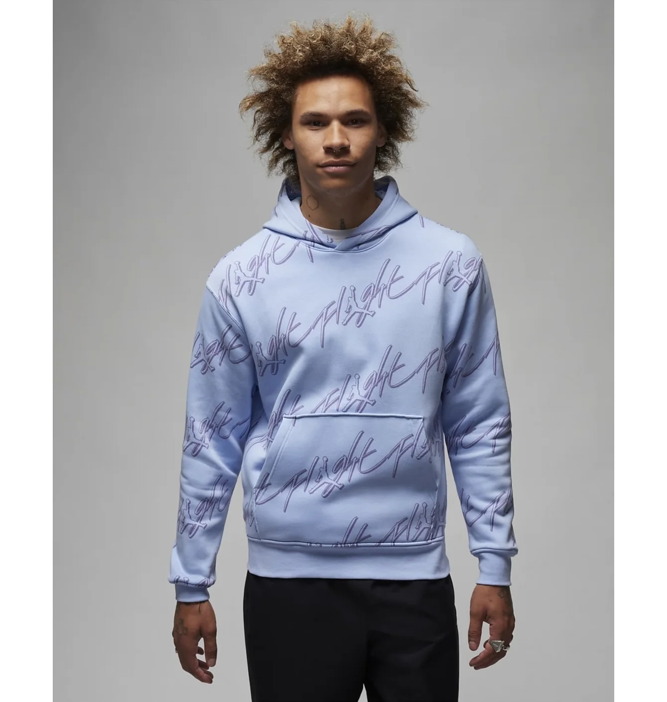Толстовка AIR JORDAN ESSENTIALS LIGHT BLUE