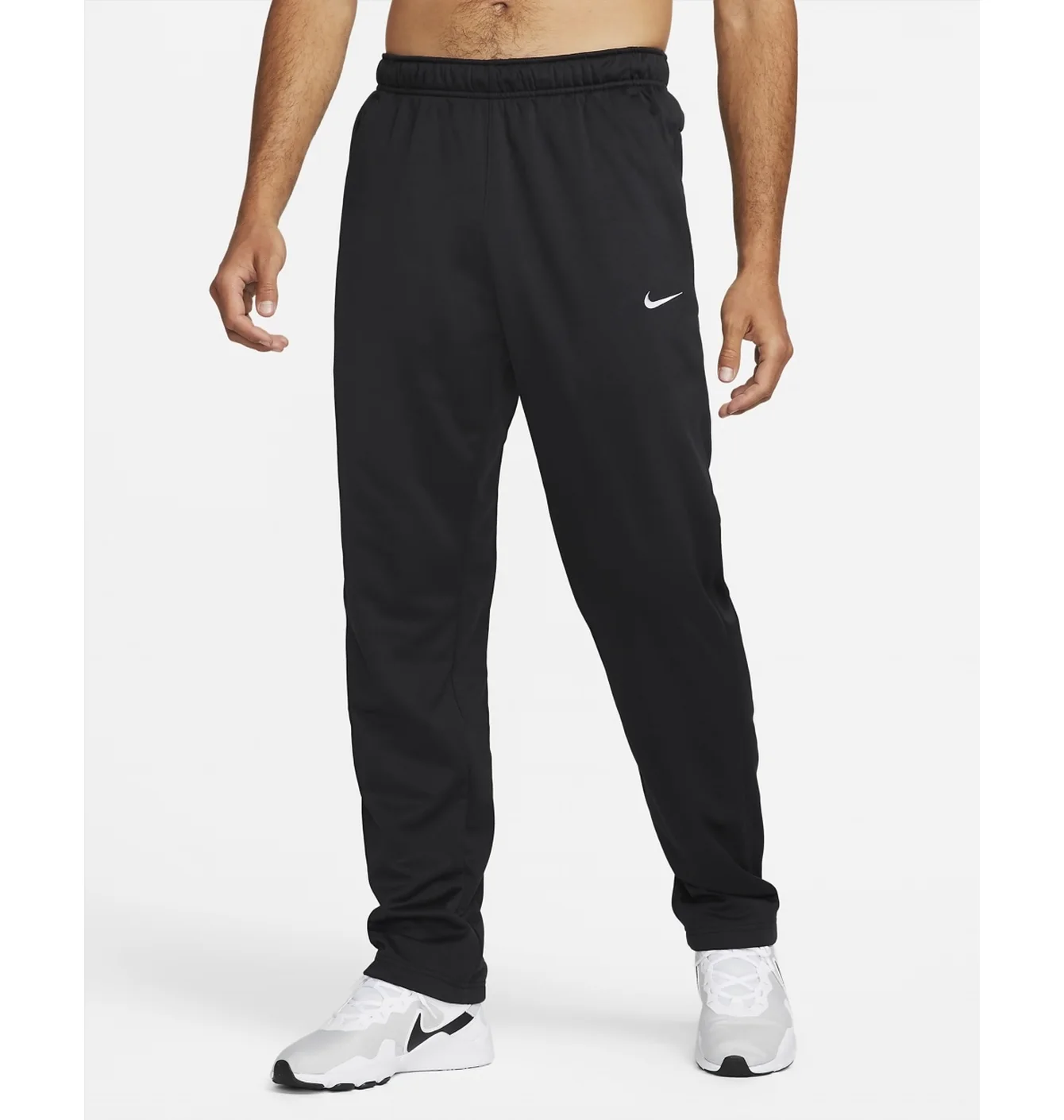 Штани чоловічі Nike Therma-Fit Open Hem Fitness Pants Black DQ4856-010