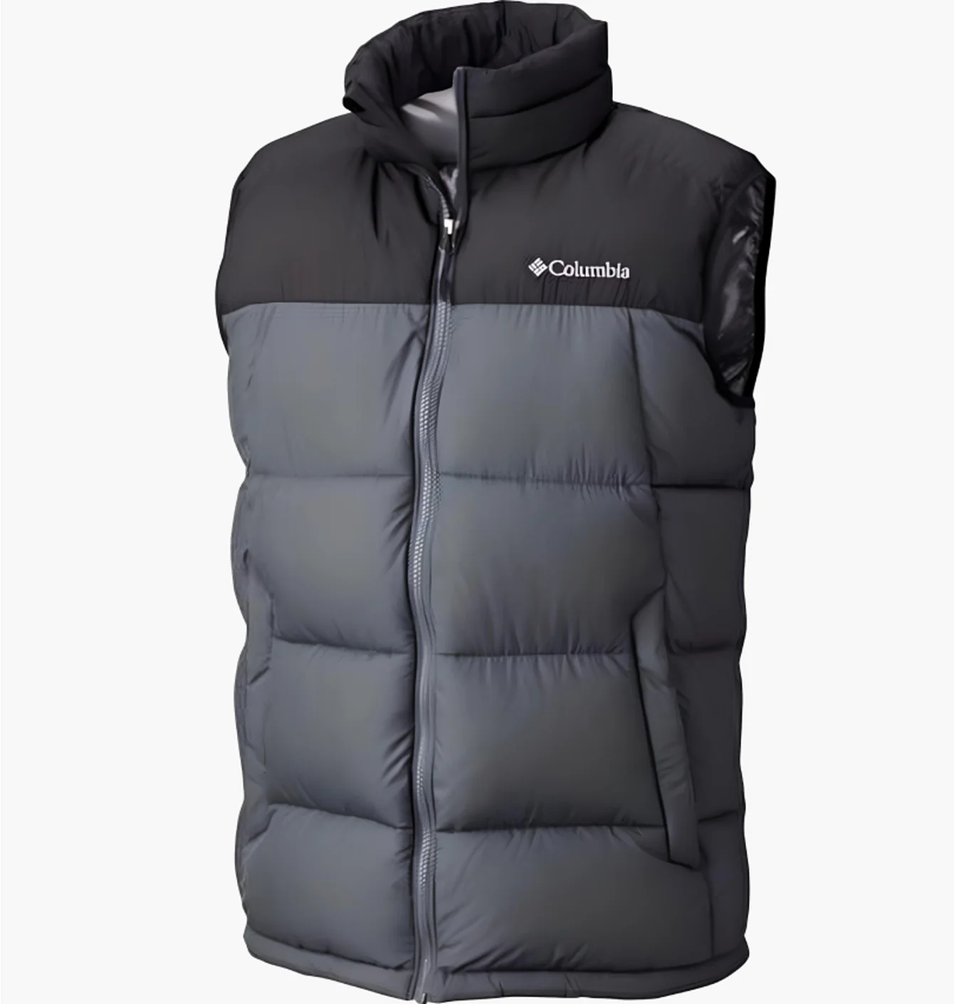 Жилетка чоловіча Columbia Pike Lake Vest Grey/Black WO0018-010