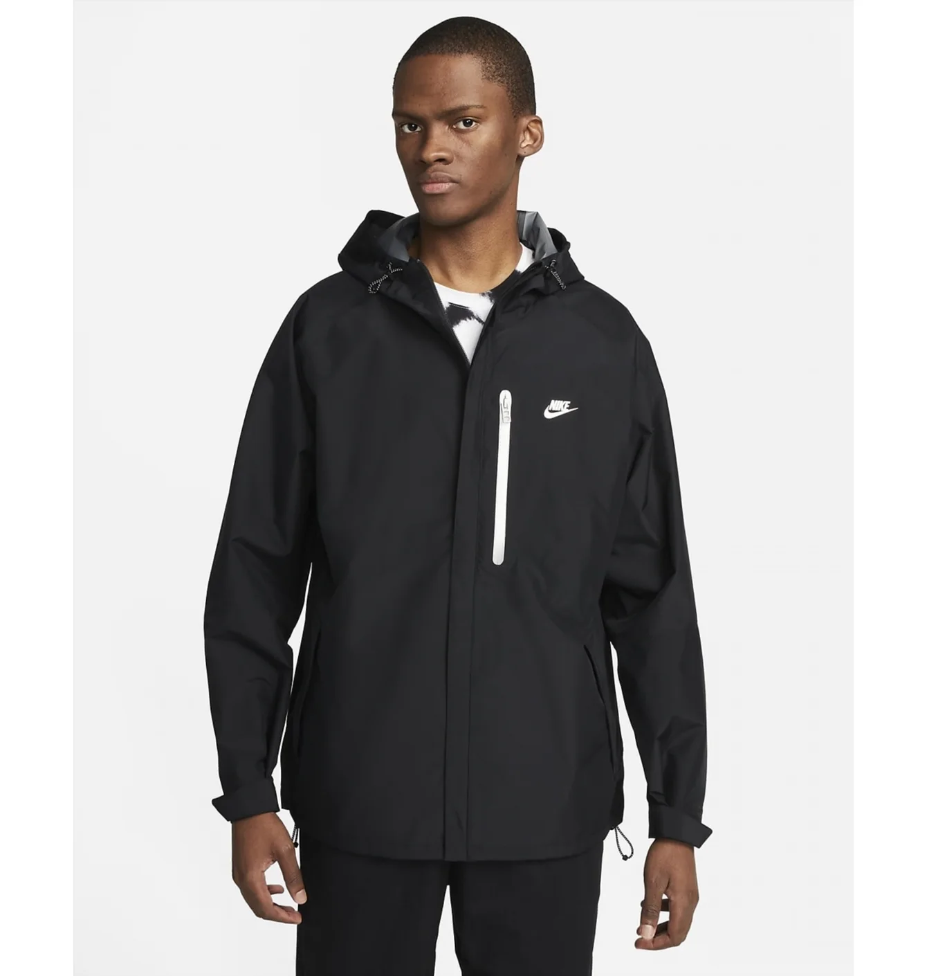 Ветровка Nike M Nsw Sf Lgcy Shell Hd Jkt Black