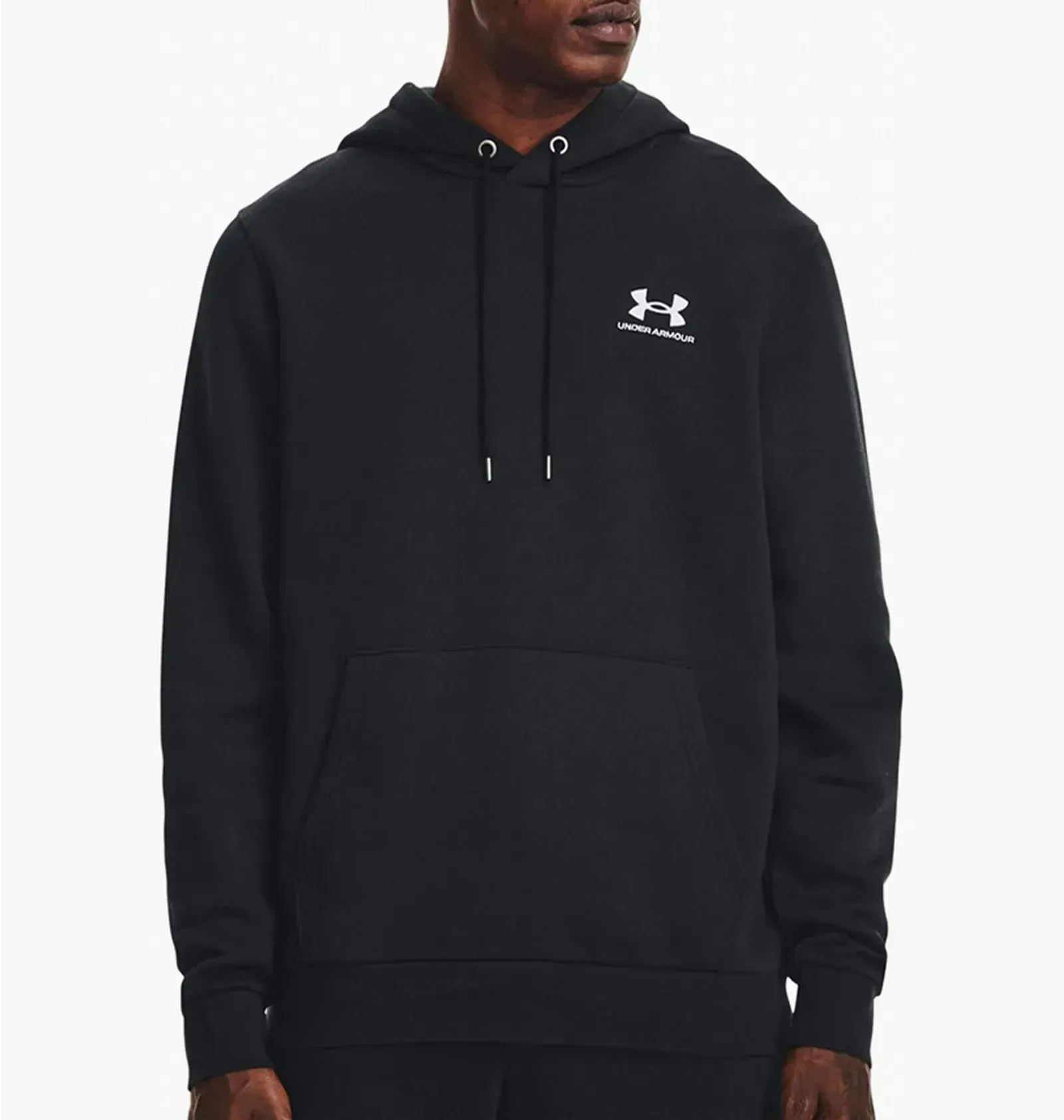 Кофта чоловіча Under Armour Essential Fleece Black (1373880-001)